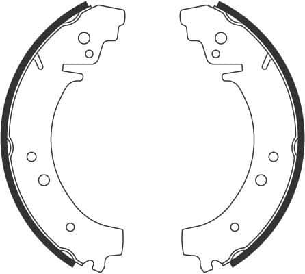 Brake Shoe Set GS8222 - image 3
