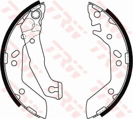 Brake Shoe Set GS8684 - image 2