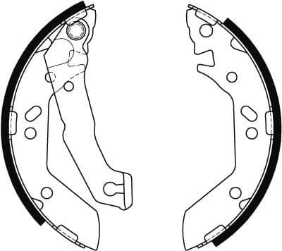 Brake Shoe Set GS8684 - image 3