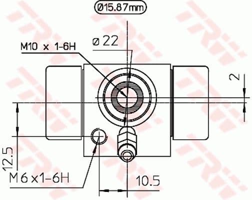 Wheel Brake Cylinder BWB111A - image 3