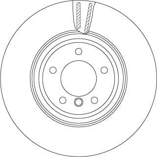 Brake disc, 1pcs FRONT, Top Quality DF4775S - image 3
