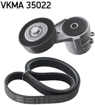 V-ribbed Belt Set VKMA 35022 - image 2