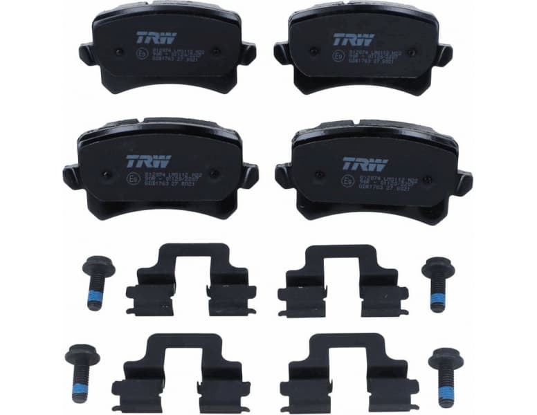 Brake pads rear, Top Quality GDB1763