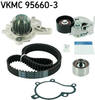 Timing belt kit with water pump VKMC 95660-3