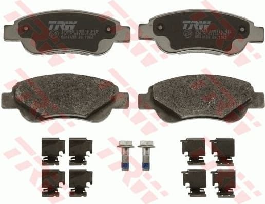 Brake Pad Set, disc brake COTEC GDB1633 - image 4