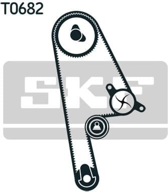 Timing belt kit VKMA93615 - image 2