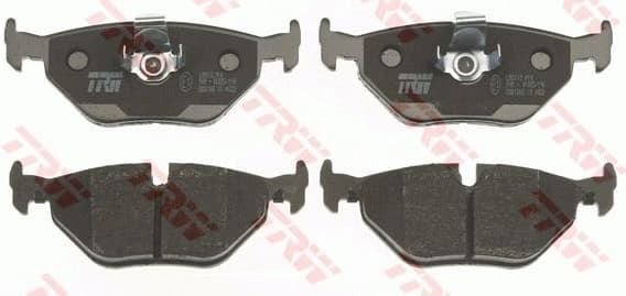 Brake Pad Set, disc brake COTEC GDB1265 - image 4