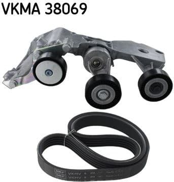 V-ribbed Belt Set VKMA 38069 - image 2