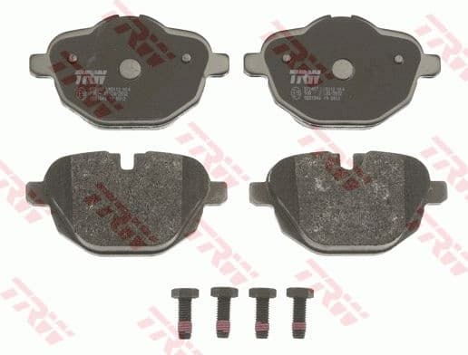 Brake pads rear, Top Quality GDB1840 - image 4