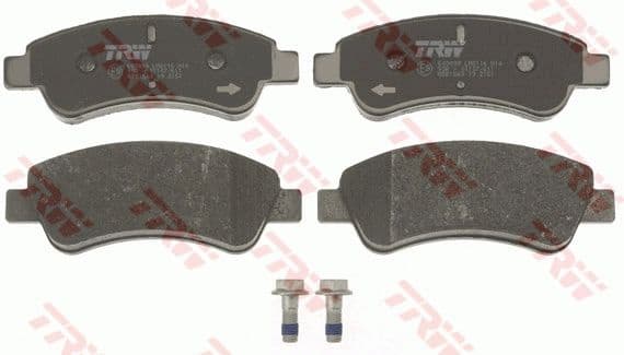 Brake Pad Set, disc brake COTEC GDB1563 - image 3