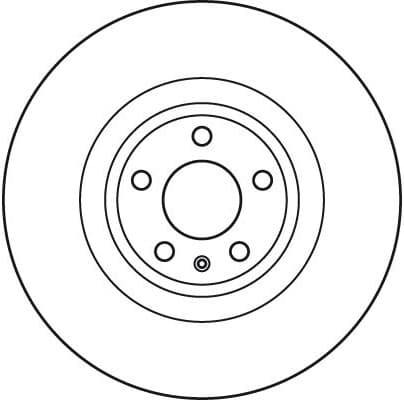 Brake Disc TRW SINGLE DF4695S - image 4