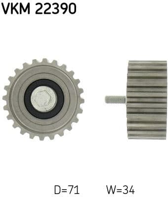 Tensioner belt VKM22390 - image 3