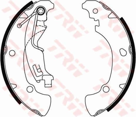 Brake Shoe Set GS8488 - image 2