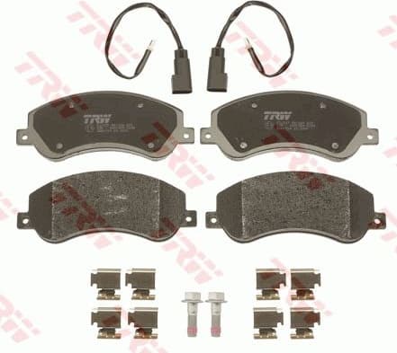 Brake pads front, Top Quality GDB1724 - image 4