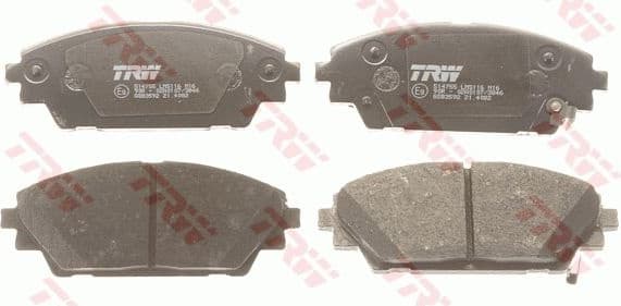 Brake Pad Set, disc brake COTEC GDB3592 - image 4