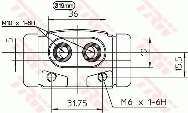 Wheel Brake Cylinder BWD195 - image 3