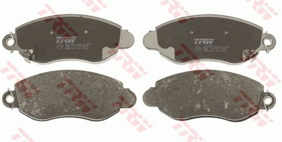 Brake Pad Set, disc brake COTEC GDB1424 - image 4