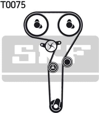 Water Pump & Timing Belt Kit VKMC 02172 - image 4