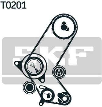 Timing belt kit VKMA05700 - image 2
