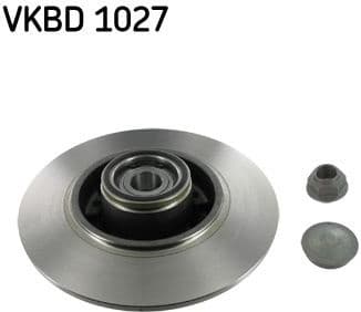 Brake disc with bearing, Top Quality VKBD1027 - image 2