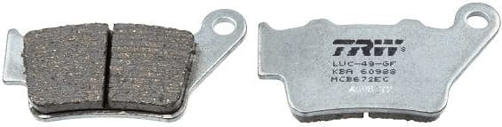 Brake Pad Set, disc brake Organic Eco MCB672EC - image 2