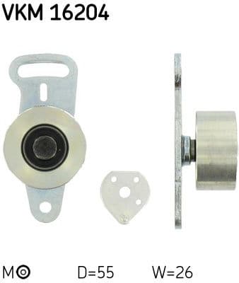 Tensioner belt VKM16204 - image 3