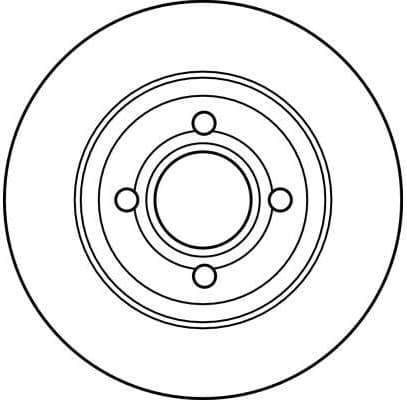 Brake Disc DF2597 - image 4