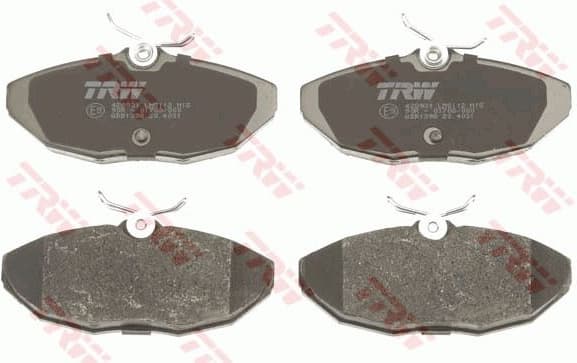Brake Pad Set, disc brake COTEC GDB1398 - image 4