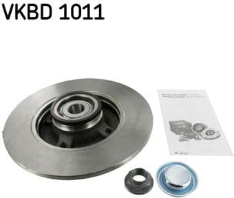Brake disc with bearing, Top Quality VKBD1011 - image 3