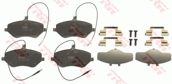 Brake Pad Set, disc brake GDB1663 - image 3