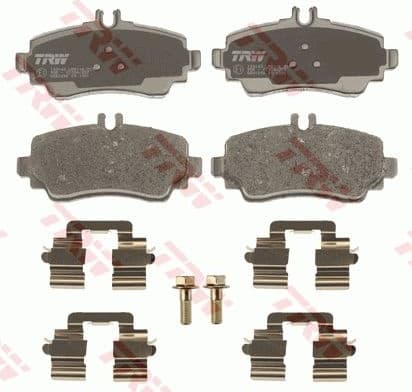 Brake Pad Set, disc brake COTEC GDB1292 - image 3