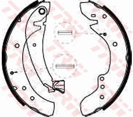 Brake Shoe Set GS8545 - image 2