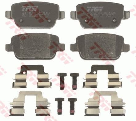 Brake pads rear, Top Quality GDB1732 - image 4
