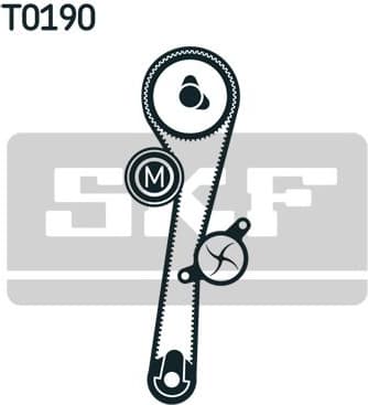 Timing belt kit VKMA06002 - image 2