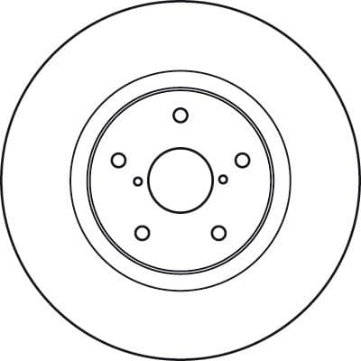 Brake Disc TRW SINGLE DF4930S - image 4