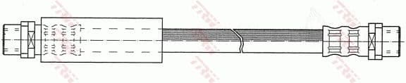 Brake Hose PHA289 - image 4