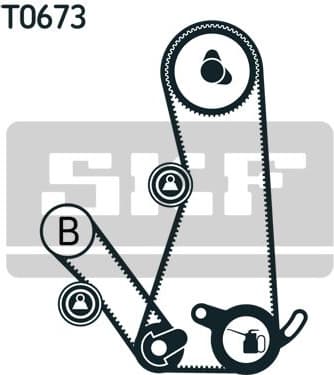Timing Belt Kit VKMA 95015 - image 4