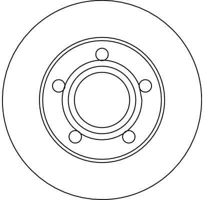 Brake Disc DF4038 - image 2