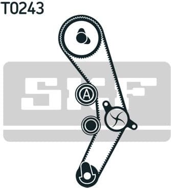 Water Pump & Timing Belt Kit VKMC 01936 - image 4