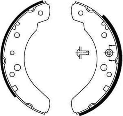 Brake Shoe Set GS6224 - image 3