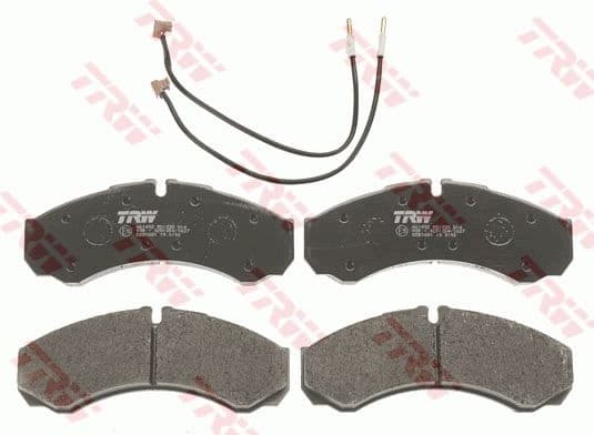 Brake Pad Set, disc brake COTEC GDB1609 - image 4