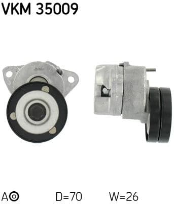 Tensioner belt VKM35009 - image 3