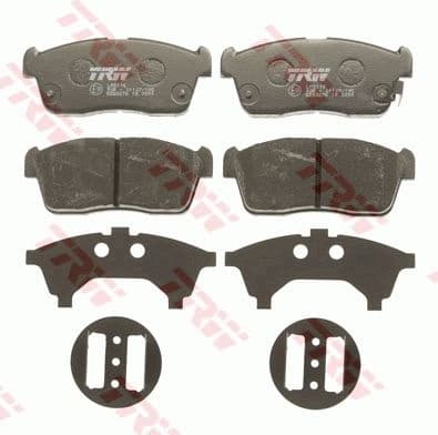 Brake Pad Set, disc brake COTEC GDB3276 - image 3