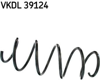 Suspension Spring VKDL39124 - image 2