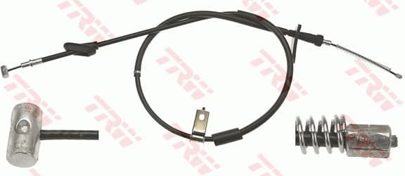 Cable Pull, parking brake GCH234 - image 2