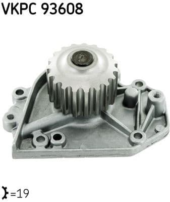 Water Pump, engine cooling VKPC 93608 - image 2