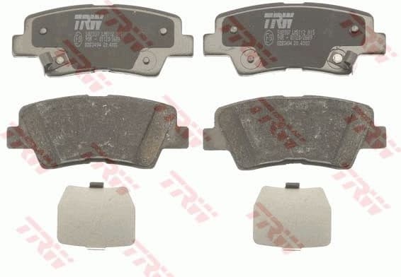 Brake pads rear, Top Quality GDB3494 - image 4