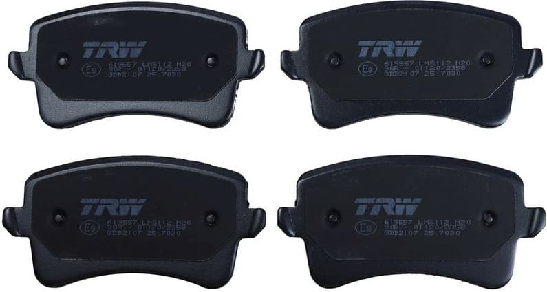 Brake pads rear, Top Quality GDB2107 - image 2