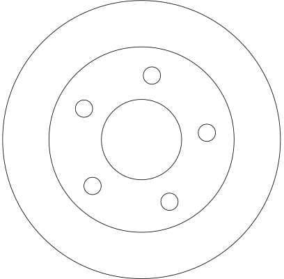 Brake Disc DF4357 - image 4