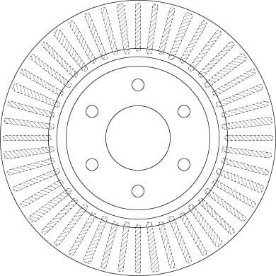 Brake Disc DF6416 - image 4
